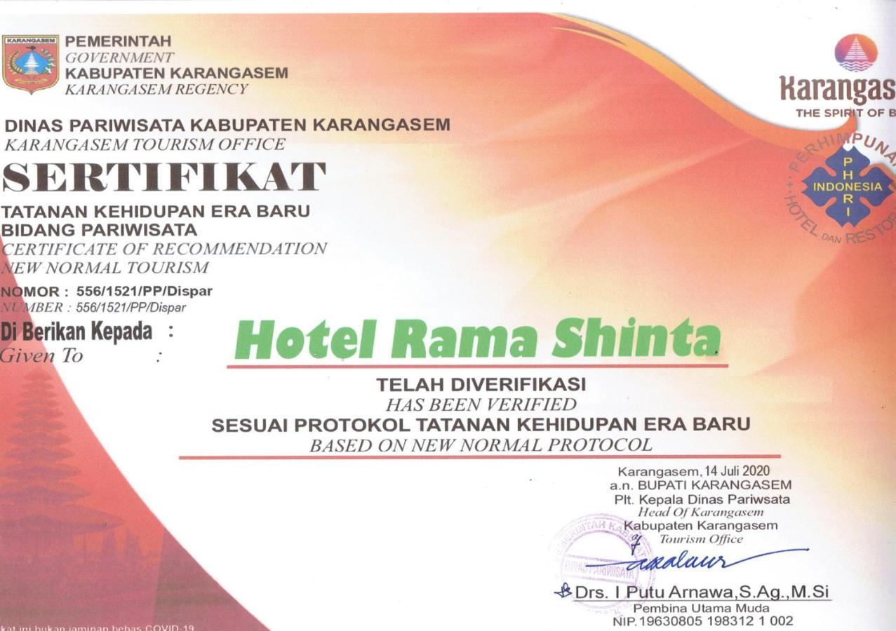 Rama Shinta Hotel Candidasa Exterior foto